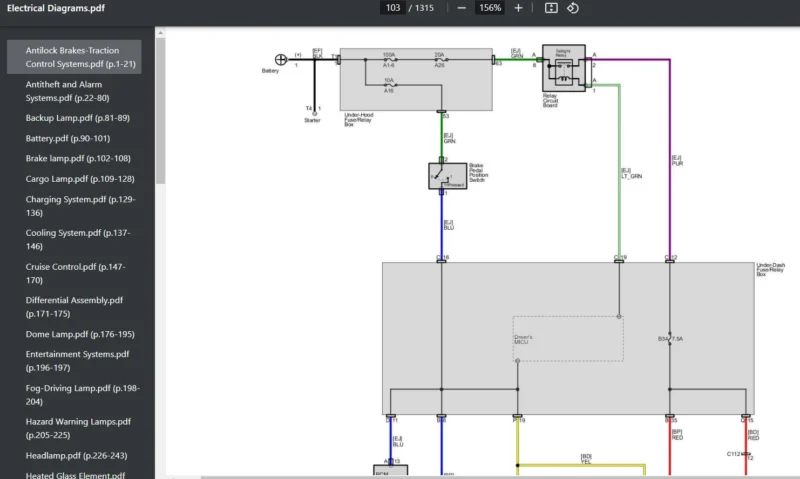 Electrical Diagrams Honda CRV 2012 2013