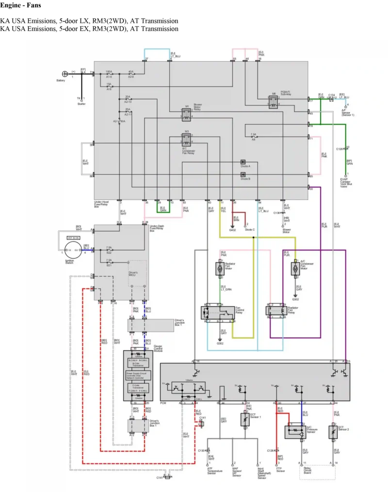 Electrical Diagrams Honda CRV 2012