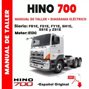 Manual De Taller Hino 700 Series E13c Diagramas Electricos