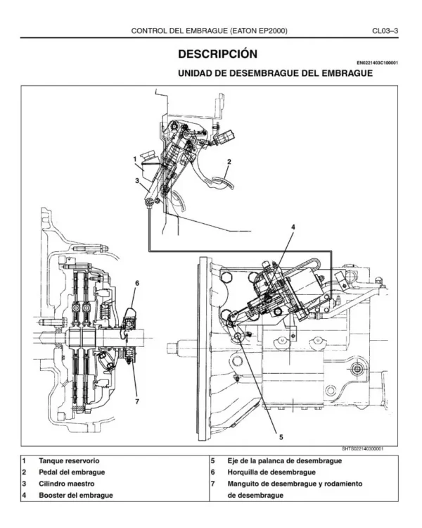 Manual De Taller Hino 700 Series E13c Diagramas Electricos - Imagen 6