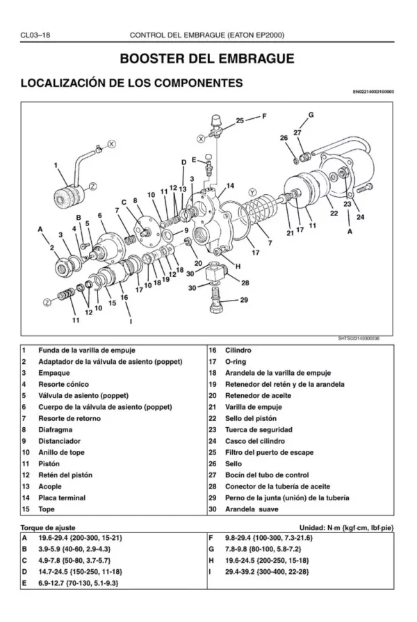 Manual De Taller Hino 700 Series E13c Diagramas Electricos - Imagen 3