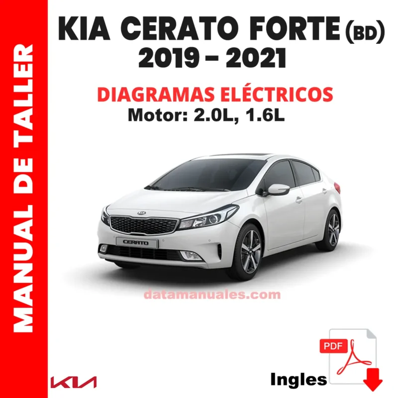 Manual de Diagramas Electricos Kia Cerato Forte DB 2019 al 2021