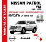 Manual Taller Nissan Patrol Y61 Años 1995-2006 Español Full