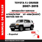 TOYOTA FJ CRUISER AÑOS 2007 A 2015