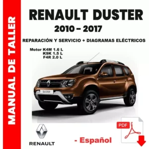 Manual de taller Renault Duster 2010 al 2017 Español