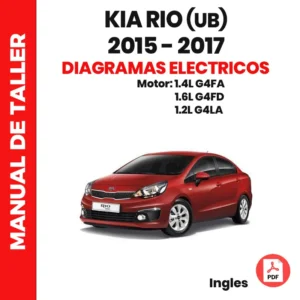 Diagrama Eléctrico Kia Rio UB 1.2L 1.4L 1.6L (2015–2017) – PDF Descargable