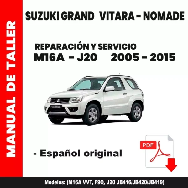 suzuki gran vitara nomade 2005-2015