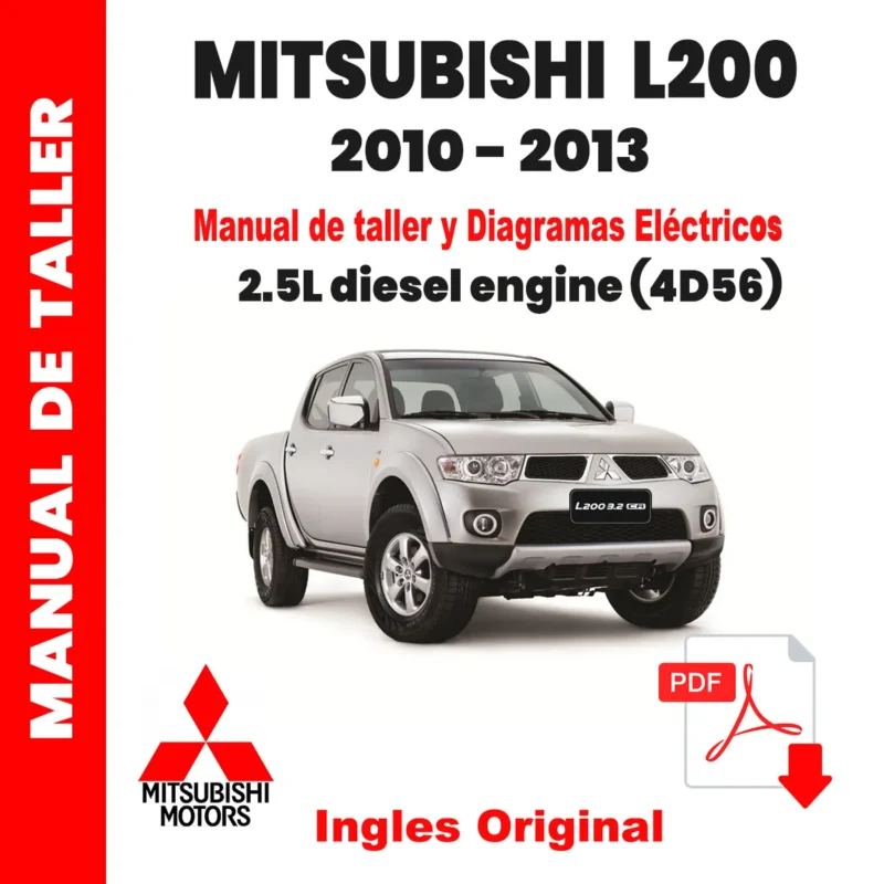 MITSIBISHI L200 2010-2013 DATAMANUALES