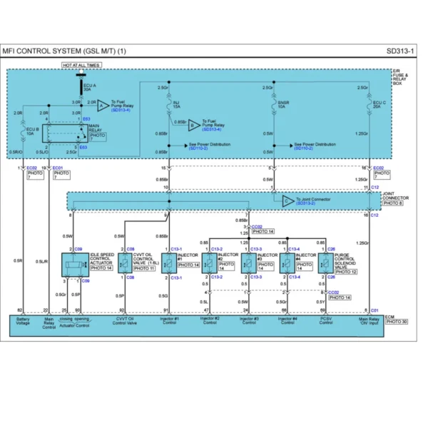 Diagramas electricos hyundai accent 2006 2009