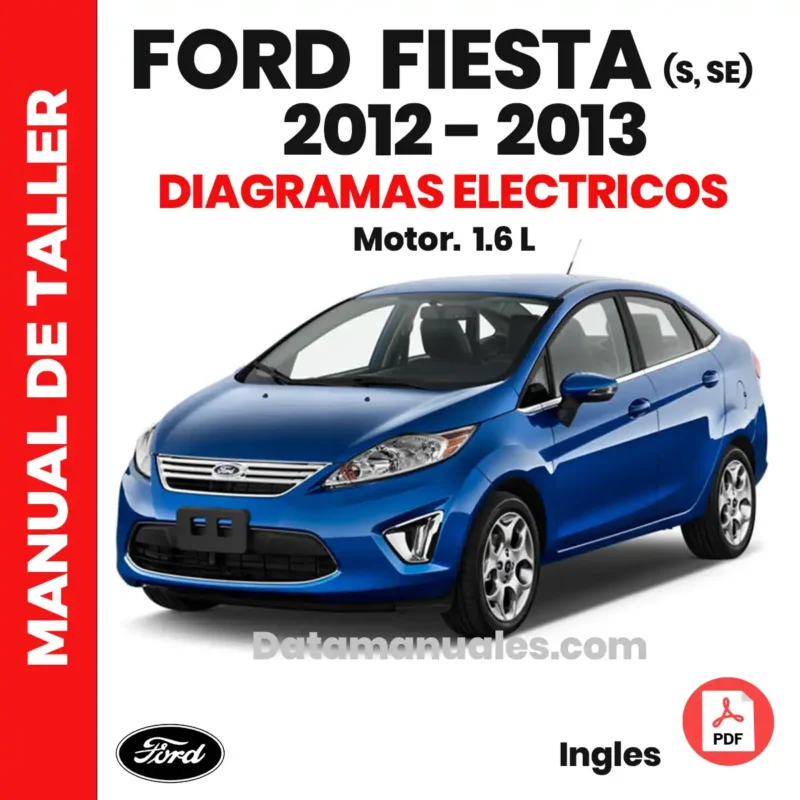 diagrama electrico ford fiesta 2012 1.6L SE