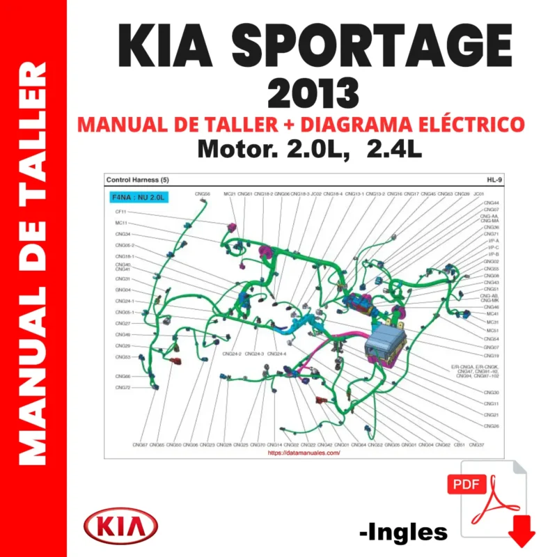 Diagrama electricos kia SPORTAGE 2013