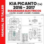 Diagramas Eléctricos Kia Picanto 2016-2017 Motores 1.0L y 1.2L