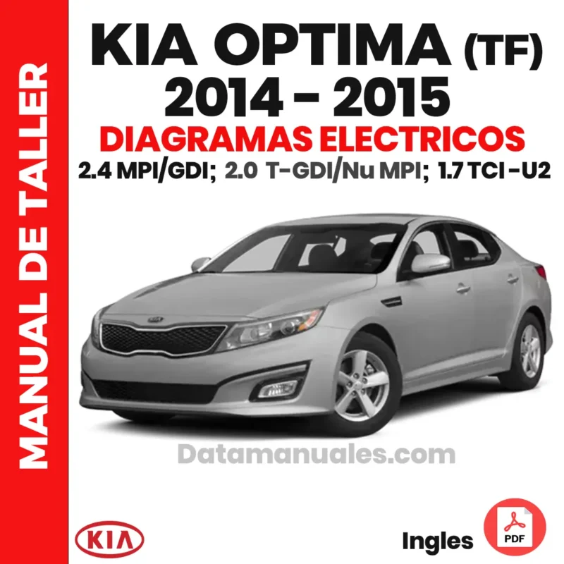 Diagramas Eléctricos Kia Optima TF 2014 2015 2.4 2.0 1.7