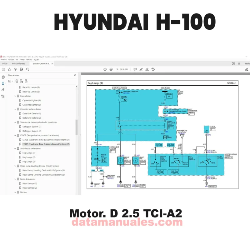 etm hyundai H-100 2013-2016 descargar pdf