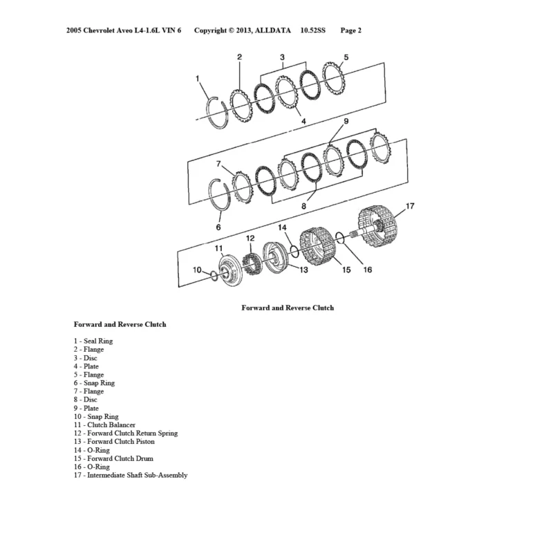 Diagramas electricos Chevrolet 2005 1.6l Clutch