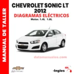 iagramas eléctricos Chevrolet Sonic 2012, manual digital Chevrolet Sonic, motores 1.4L y 1.8L, esquemas de cableado Chevrolet, diagnóstico eléctrico automotriz