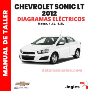 iagramas eléctricos Chevrolet Sonic 2012, manual digital Chevrolet Sonic, motores 1.4L y 1.8L, esquemas de cableado Chevrolet, diagnóstico eléctrico automotriz