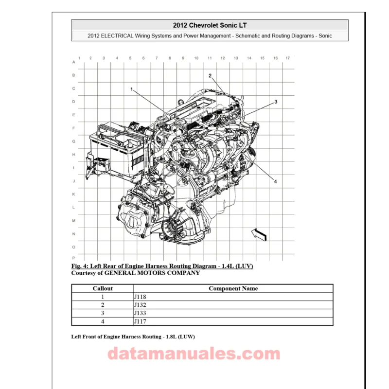 Diagramas electricos fusibles chevrolet sonic 1.4 2012