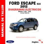 Diagrama elÉctrico Ford Escape XLS 2012