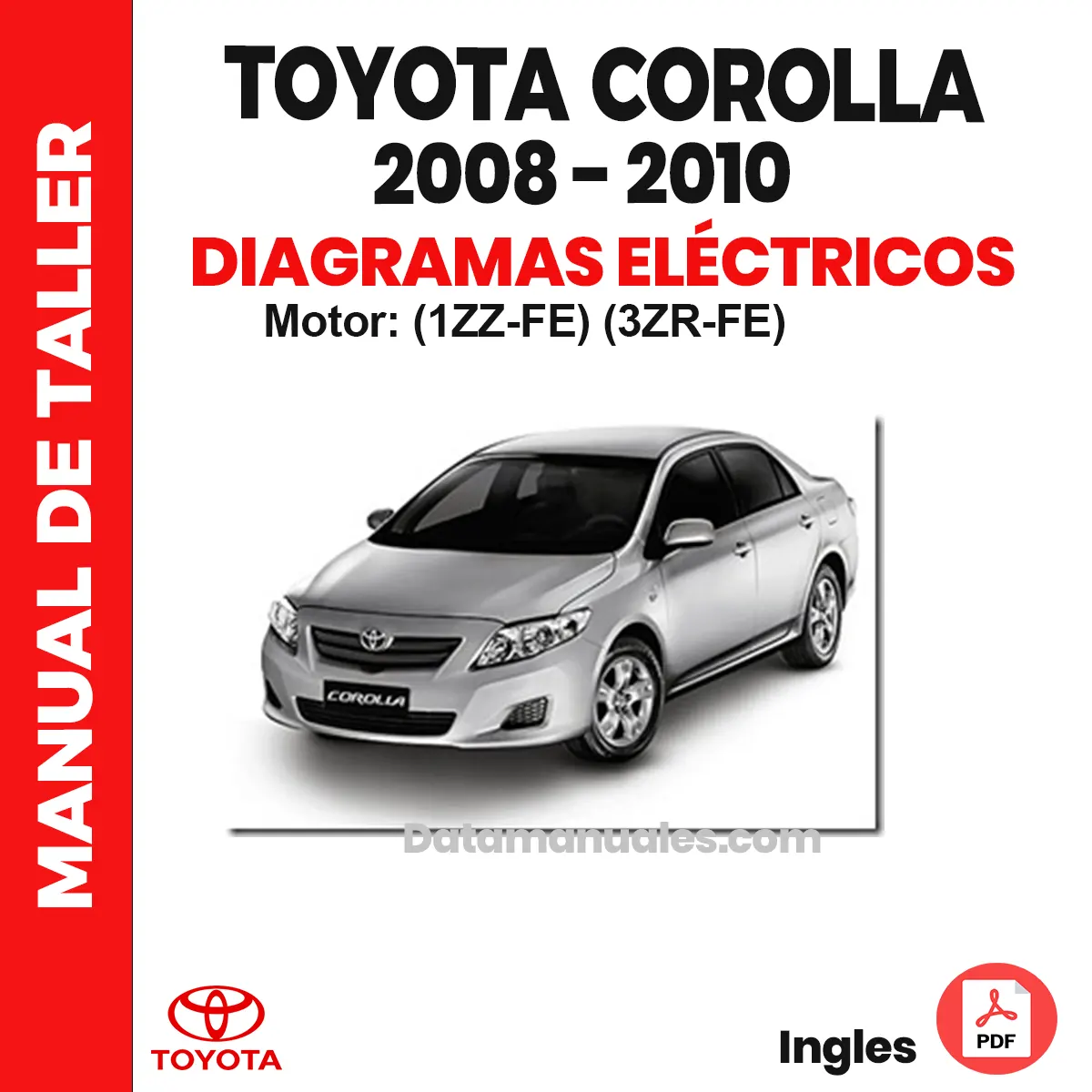 Diagramas eléctricos Toyota Corolla 2008 2010 1ZZ-FE y 3ZR-FE