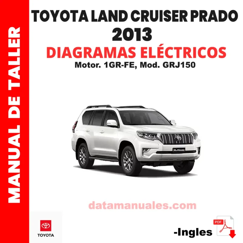 Diagramas eléctricos Toyota Land Cruiser Prado 1GR-FE 2013