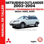 Manual de Taller y Diagramas Mitsubishi Outlander 2003-2004 4G6