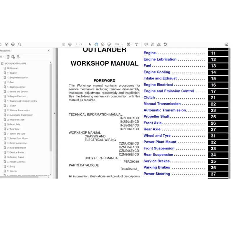 Manual de taller Mitsubishi Outlander 2006 4G63