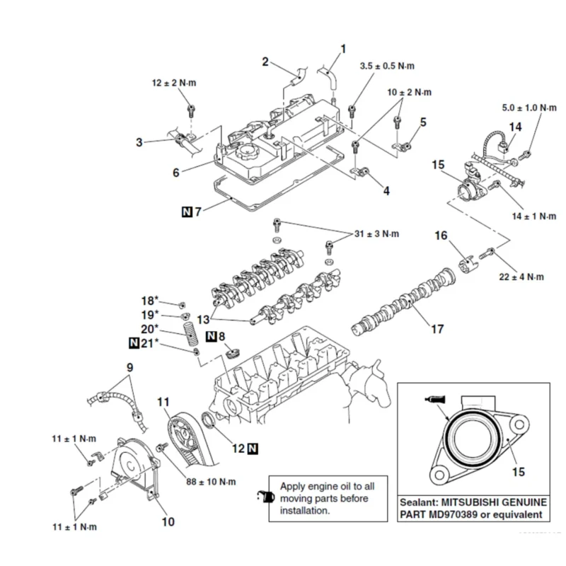 manual de taller Mitsubishi Lancer IX 2004 4G6