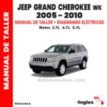 Manual taller completo Jeep Grand Cherokee WK 2005 al 2010