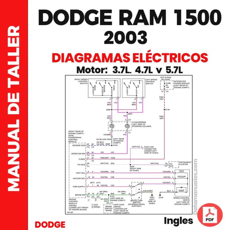 Diagramas Eléctricos Dodge RAM 1500 2004