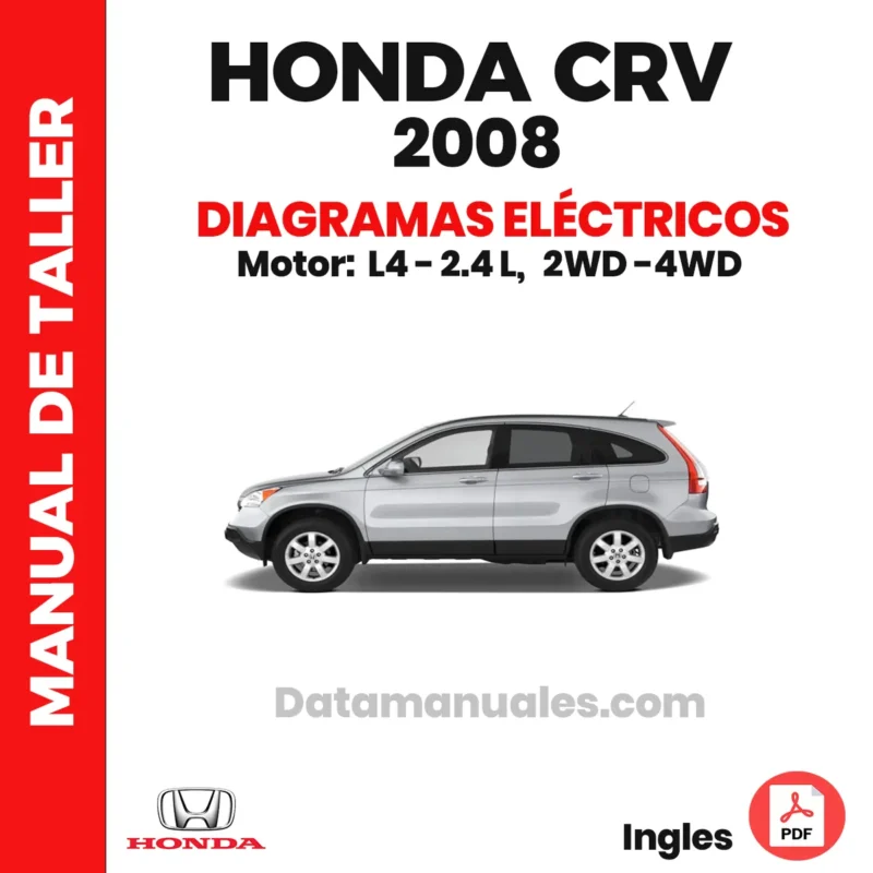 Diagramas Eléctricos Honda CR-V 2008 2.4L LX, EX EX-L