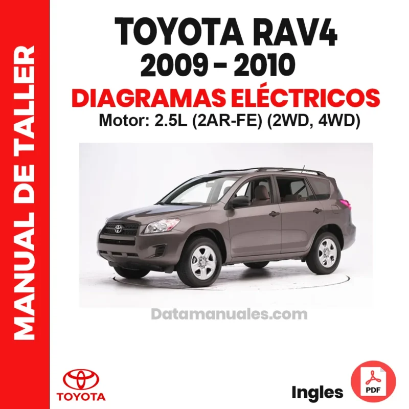 Diagramas Eléctricos Toyota RAV4 2.4L 2AR-FE 2009 2010