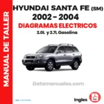 Diagramas eléctricas Hyundai Santa fé SM 2002 2003 2004