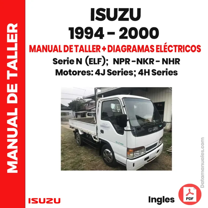 Manual de taller camión Isuzu Series N ELF NPR NKR NHR 1994 2000