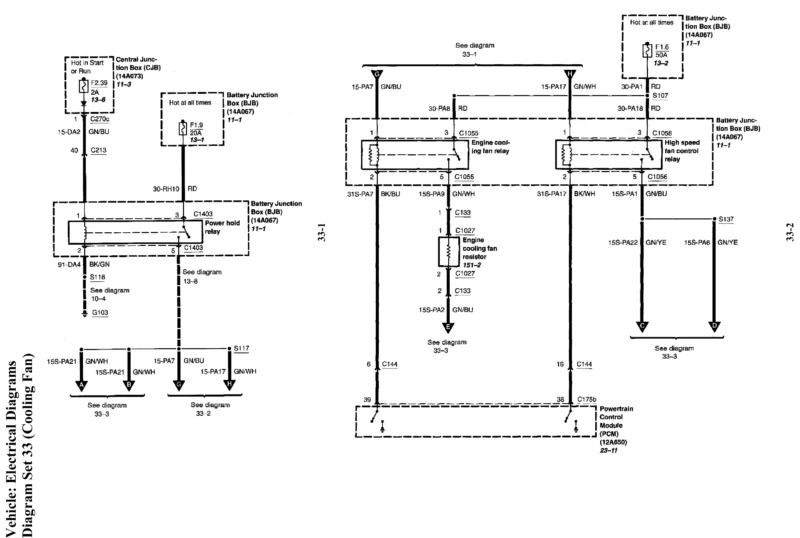 Diagramas Eléctricos Ford Focus 2007 PDF – Reparaciones y Mantenimiento para Motores 2.0L y 2.3L