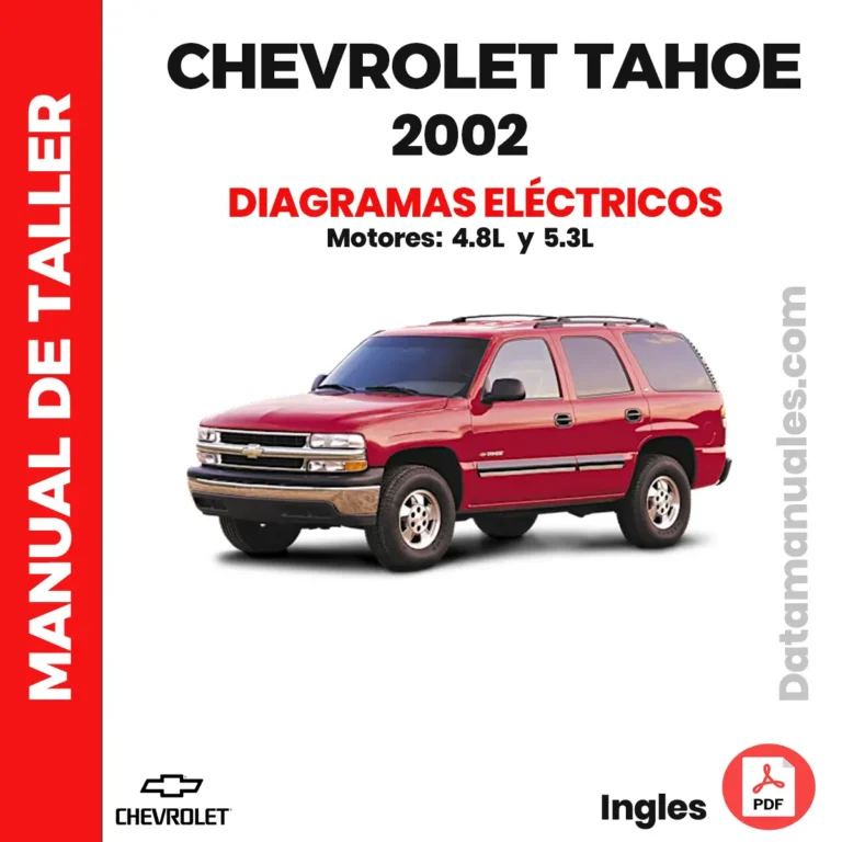 Diagramas Eléctricos Chevrolet TAHOE 2002 4.8L 5.3L Completo PDF