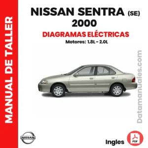 Diagramas eléctricas Nissan Sentra SE 1.8L 2.0L 2000 Descargar archivo PDF