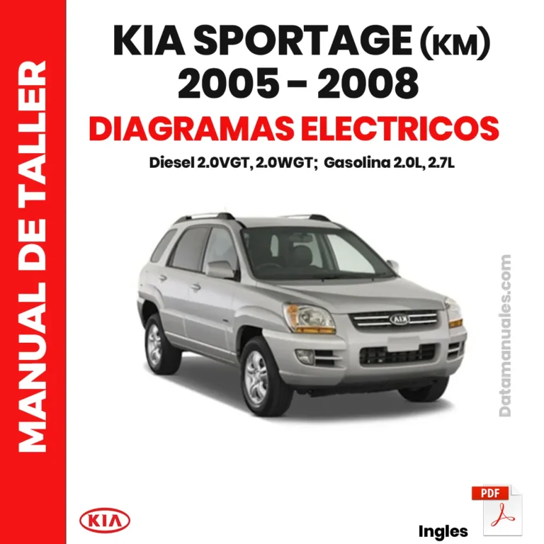 Diagramas eléctricos KIA Sportage (KM) 2.0L 2.7L años 2005 al 2018