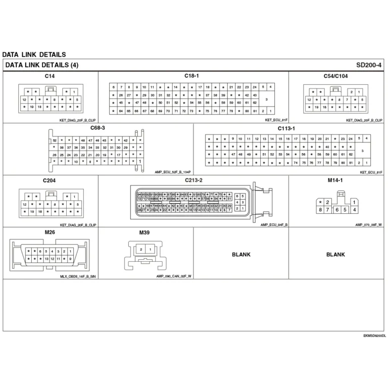 Diagramas eléctricos KIA Sportage (KM) 2.0L 2.7L 2005-2018 Data Link