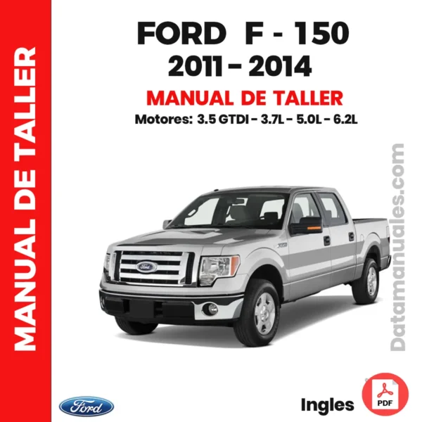 Manual de taller y reparación Ford F 150 2011 al 2014