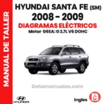 Diagrama Eléctrico Hyundai Santa Fe (SM) 2.7L V6 (2008 2009) descargar