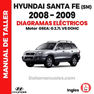 Diagrama Eléctrico Hyundai Santa Fe (SM) 2.7L V6 (2008 2009) descargar