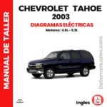 Diagramas Eléctricos Chevrolet TAHOE 2003 a color