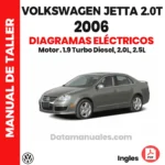 Diagramas Eléctricos Volkswagen Jetta 1.9L turbo, 2.0L y 2.5L para el año 2006 en PDF