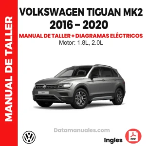 Manual de taller y diagramas Wolkswagen Tiguan MK2 2016 - 2020