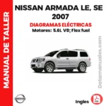 Diagramas Eléctricos Nissan Armada 2007 5.6L, Flex Fuel