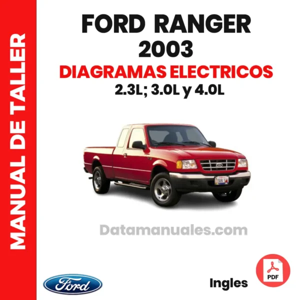Diagramas eléctricos FORD ranger 2003 2.3L 3.0L 4.0L