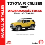 Diagramas eléctricos Toyota FJ Cruiser 2007 1GR-FE V6-4.0L