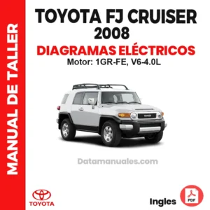 Diagramas eléctricos Toyota FJ Cruiser 2008 1GR-FE V6-4.0L