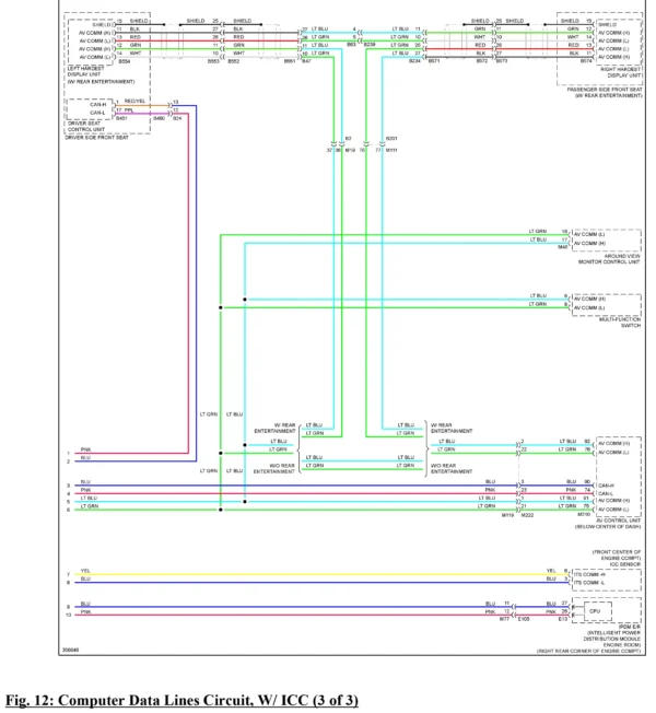 Diagramas Eléctricos Infiniti QX56 2011 descargar PDF